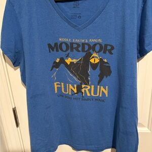 Blue V neck shirt for my LOTR fans!